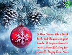A New Year is like a blank book, and the pen is in your hands.